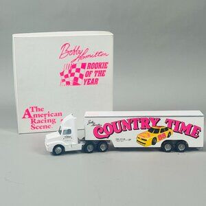 Vintage NASCAR Bobby Hamilton Semi Truck Trailer Racing Country Time 1:64 Truck